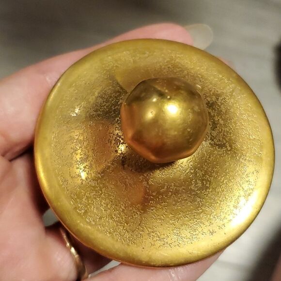 Vintage RARE Gold Sugar & Creamer Set - Picture 11 of 11